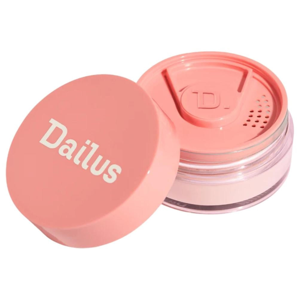 Pó Solto Dailus Ultrafino Rosa Translúcido Ilumina e Suaviza