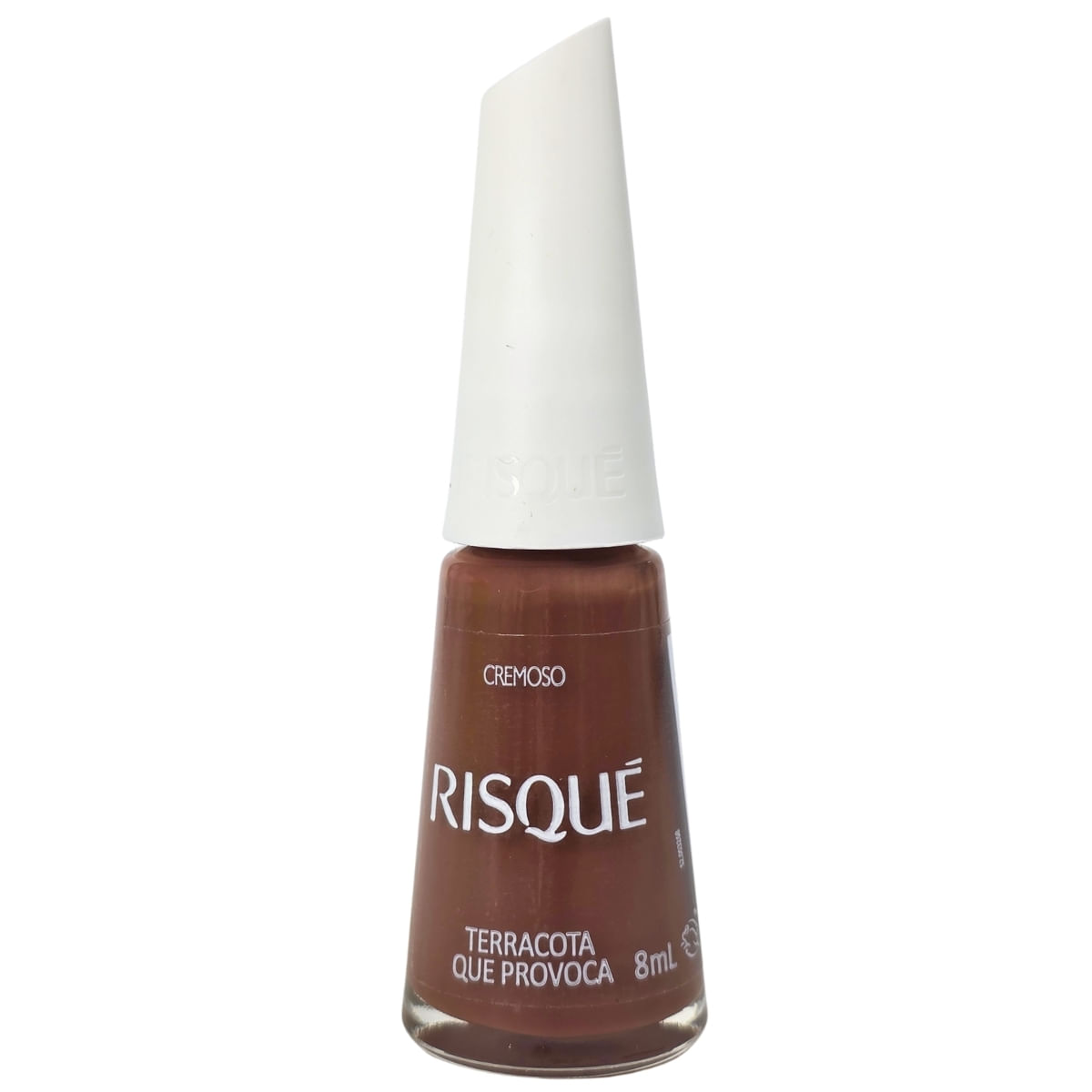 Esmalte Cremoso Terracota que Provoca Risque 8ml
