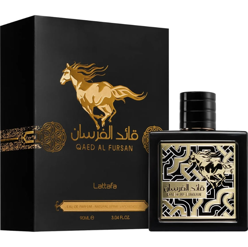 Perfume Árabe Qaed Al Fursan Lattafa 90ml