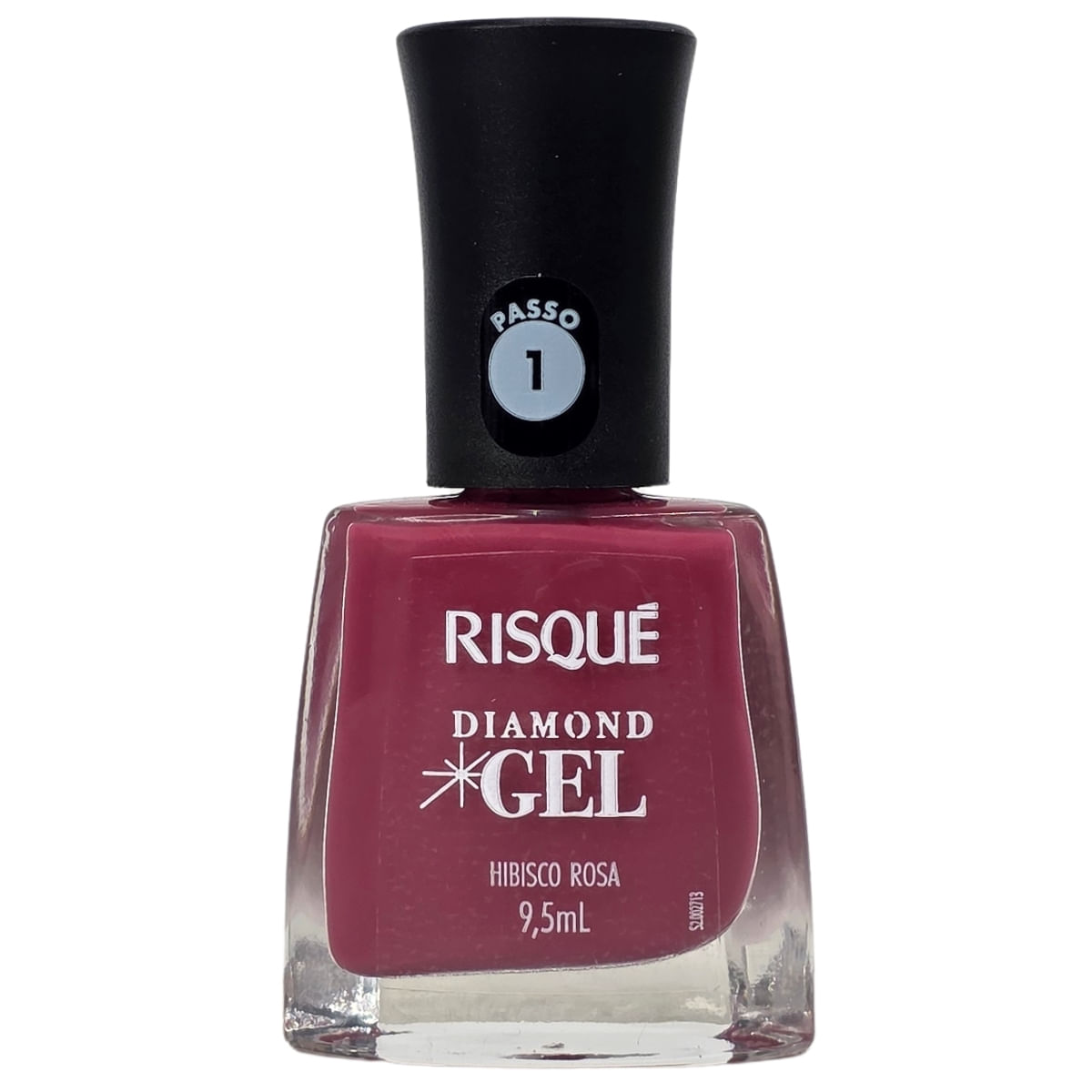 Esmalte Hibisco Rosa Diamond Gel Risque 9,5ml