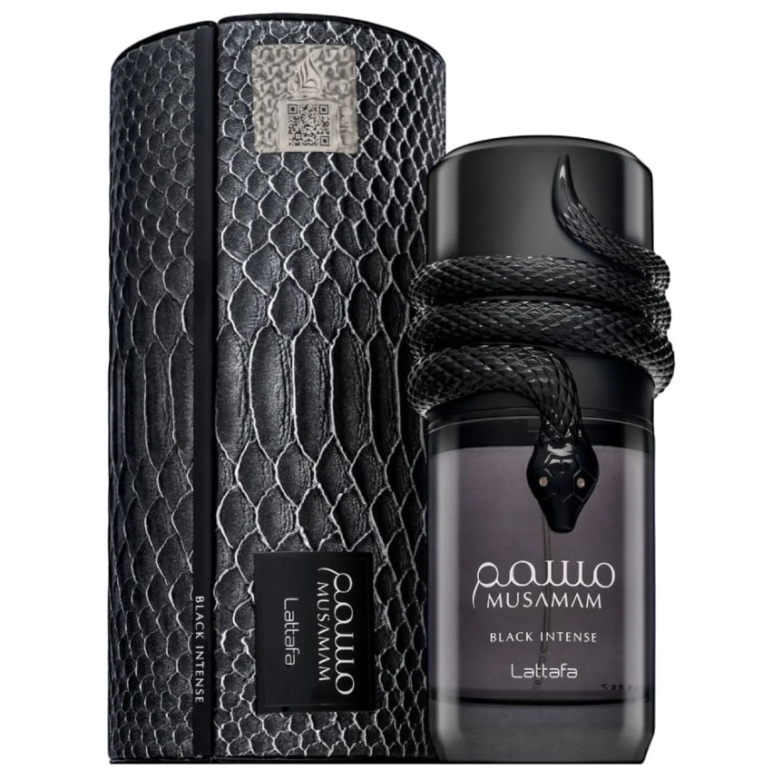 Perfume Musaman Black Intense Lattafa 100mL