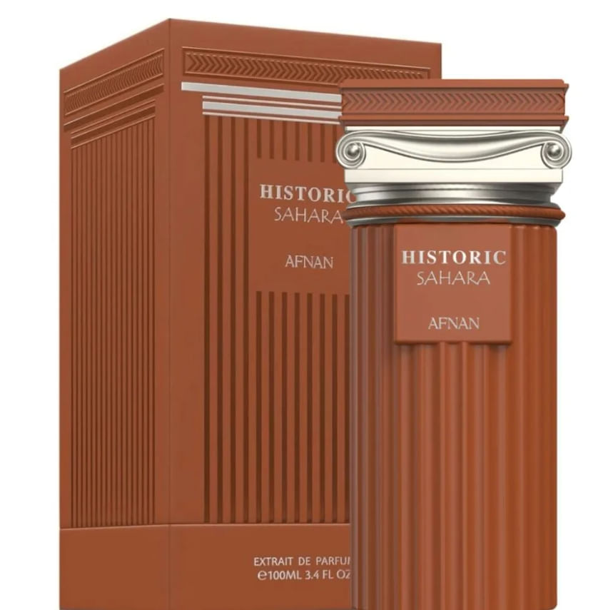 Perfume Historic Sahara Afnan Árabe Compartilhável 100mL