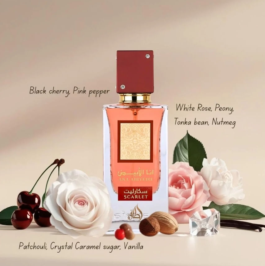 Perfume Ana Abiyedh Scarlet Lattafa 60mL - Época Cosméticos