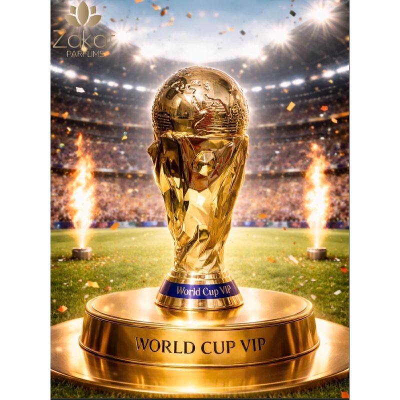 Perfume Word Cup VIP Copa do Mundo Zakat Eau de Parfum 80mL