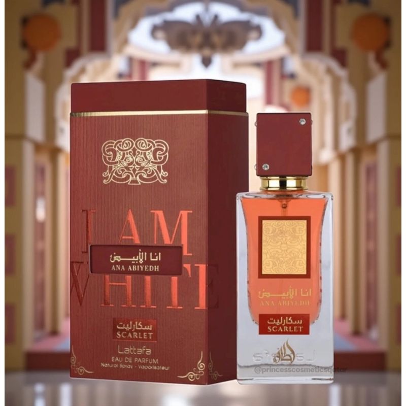 Perfume Ana Abiyedh Scarlet Lattafa 60mL - Época Cosméticos