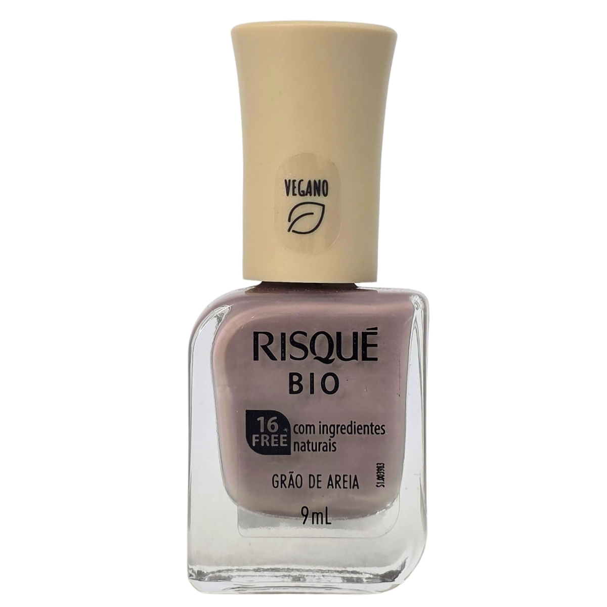 Esmalte Cremoso Grão de Areia Vegano Bio Risque 9ml