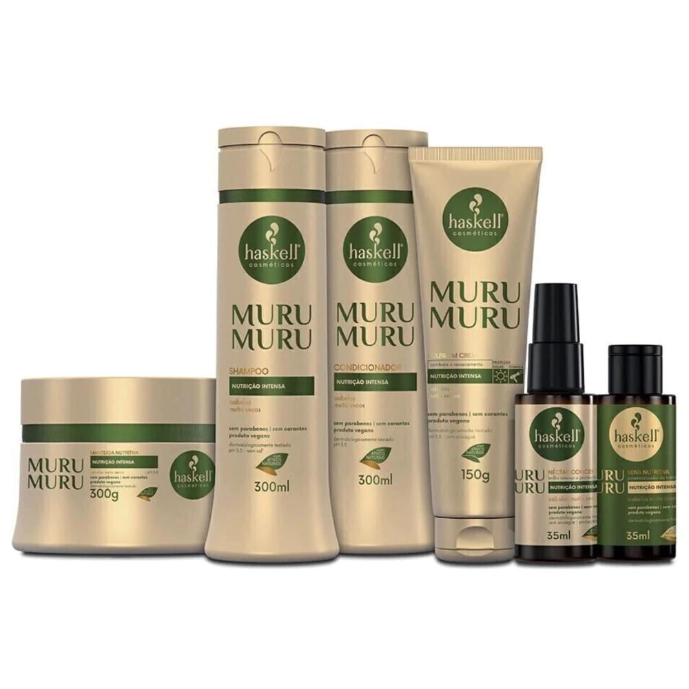 Kit Murumuru Haskell Cronograma Completo com 6 produtos