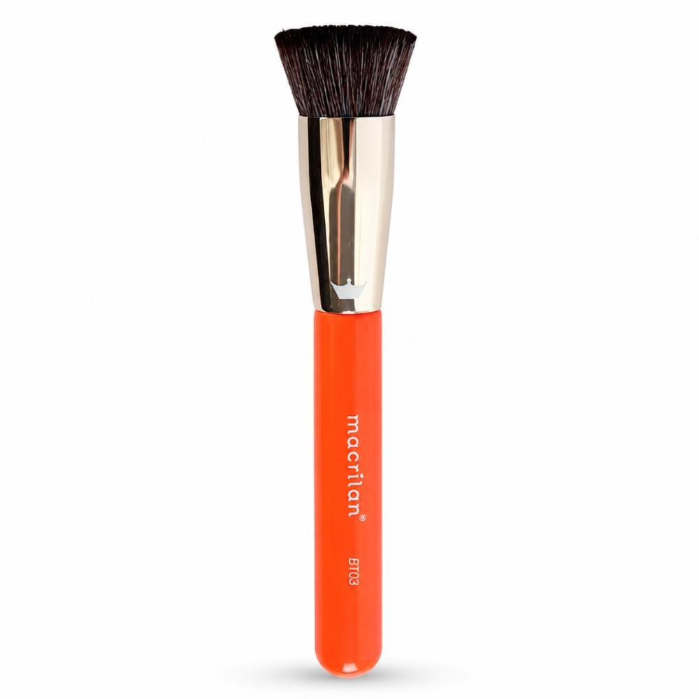Pincel Kabuki Para Base Macrilan Linha Beauty Tools Bt03