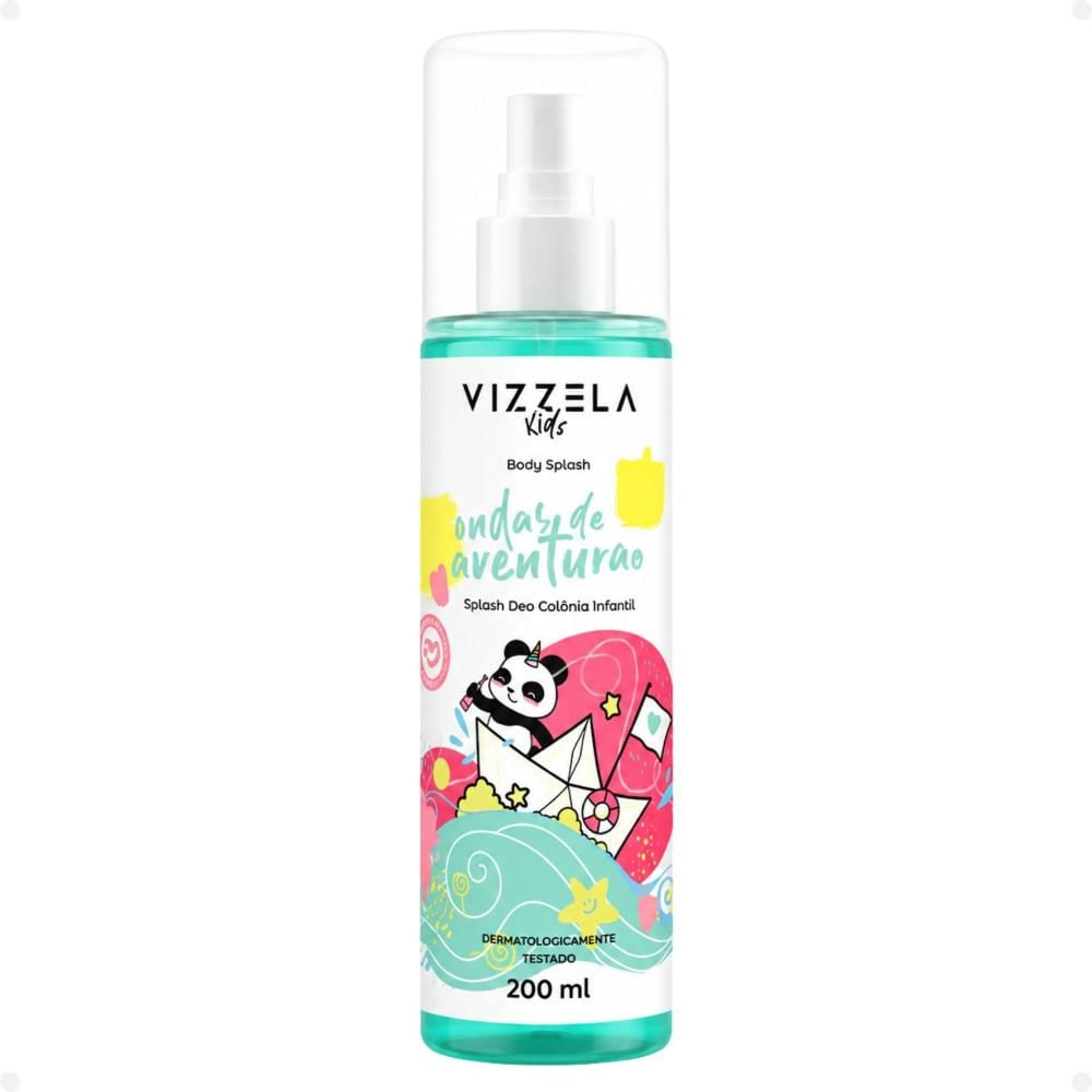 Body Splash Vizzela Kids Ondas De Aventura 200ml