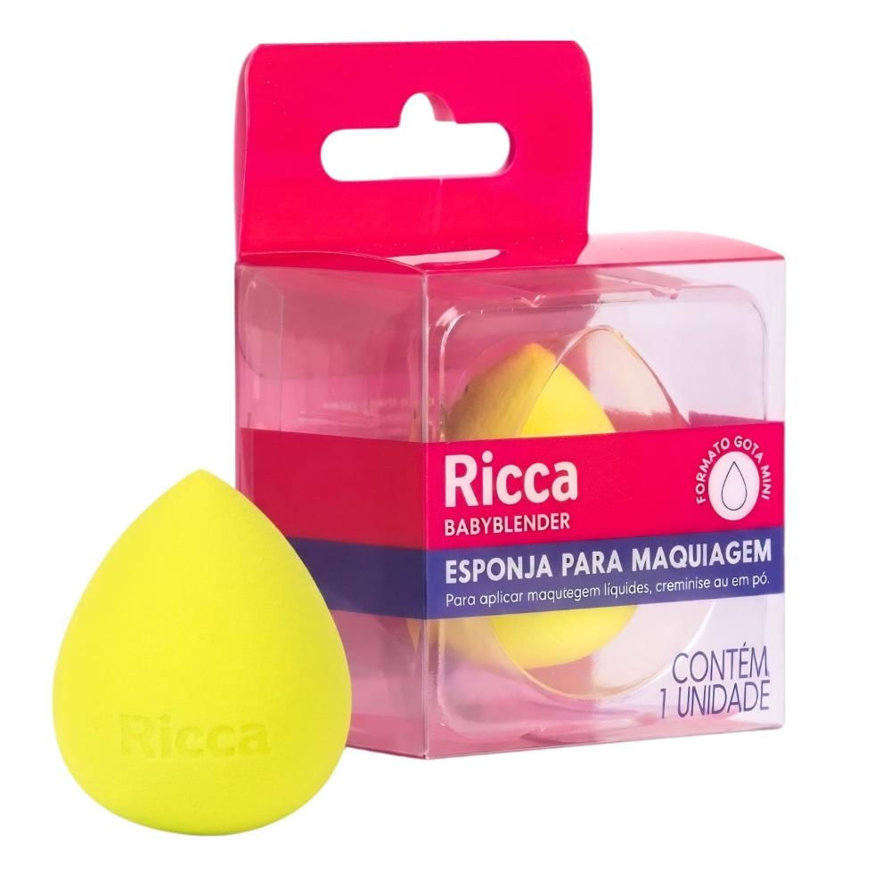 Esponja Para Maquiagem Ricca Baby Blender Mini Cód.: 1869