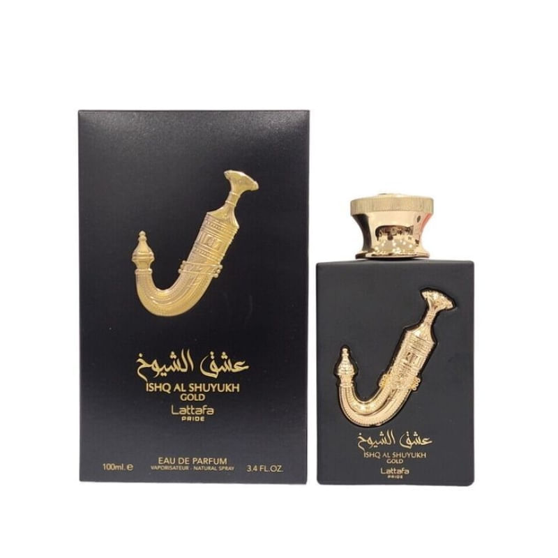 アクセサリー Lattafa Ishq Al Shuyukh Gold edp 100ml Perfume Lattafa Pride Ishq Al Shuyukh Gold Eau de Parfum 100ml