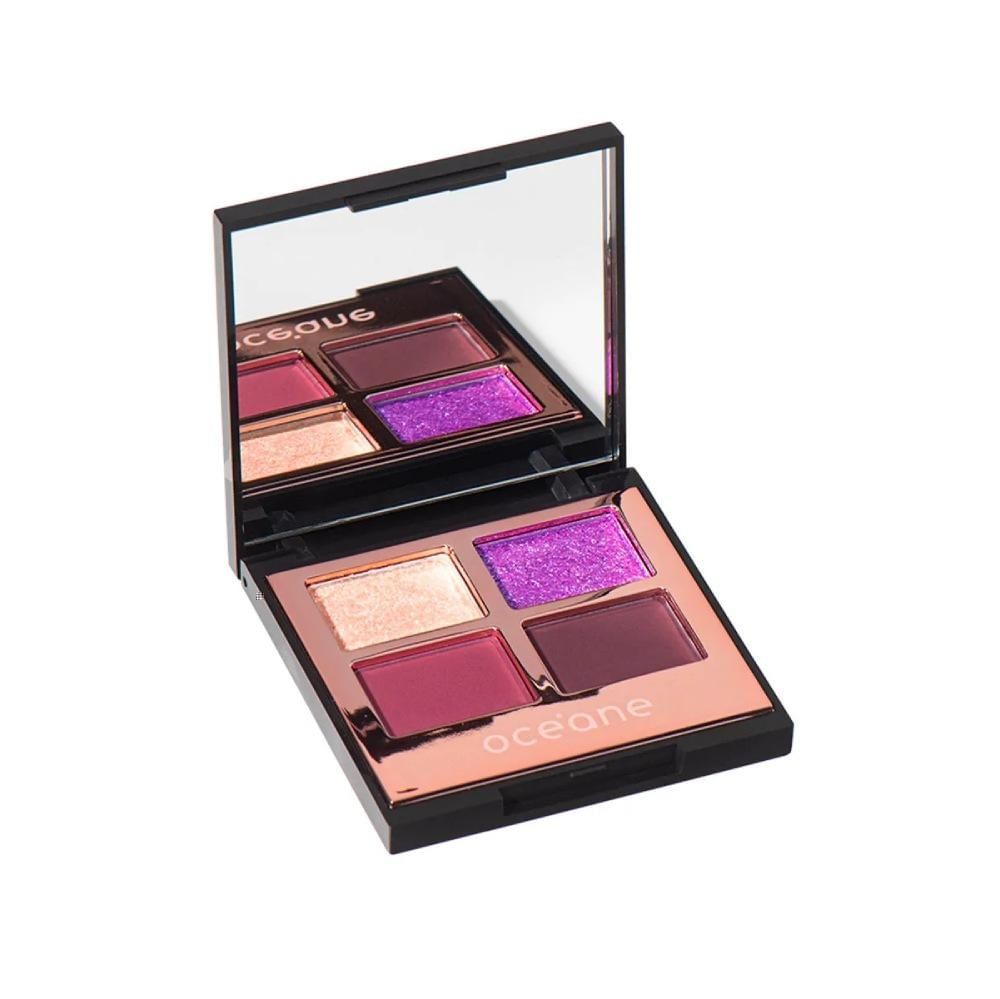 Paleta De Sombras 4 Eyeshadow Palette Night Glam Oceane 4,5G