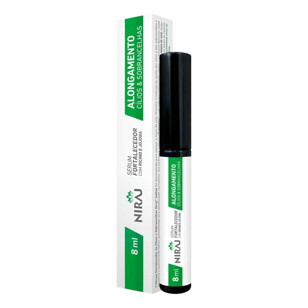 Niraj Fortalecedor 8Ml Sérum Alongamento Cílios Sobrancelha