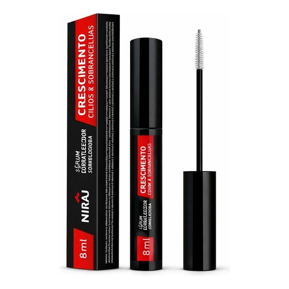 Niraj Prohairin 8Ml Sérum Crescimento Cílios E Sobrancelha