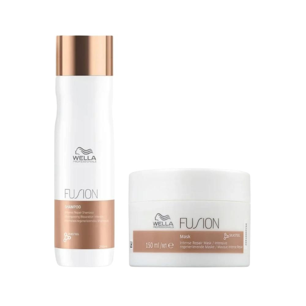 Wella Professionals Fusion Duo Shampoo 250ml + Máscara 150ml