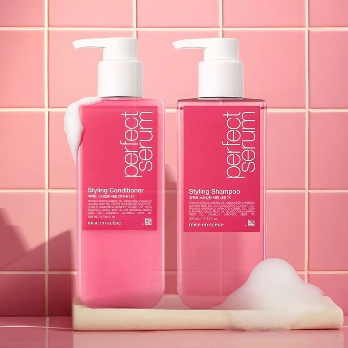 Mise en Scène Kit Perfect Serum Styling (Shampoo + Condicionador