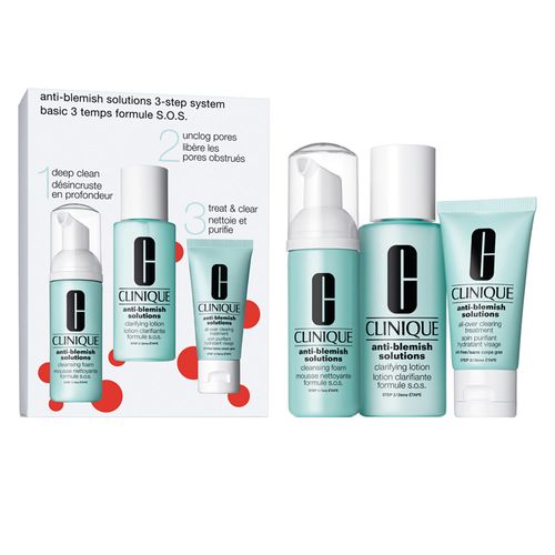 Kit Clinique Anti Blemish Clear Skin System Starter Epoca Cosmeticos Kit Clinique Anti Blemish Clear Skin System Starter Epoca Cosmeticos