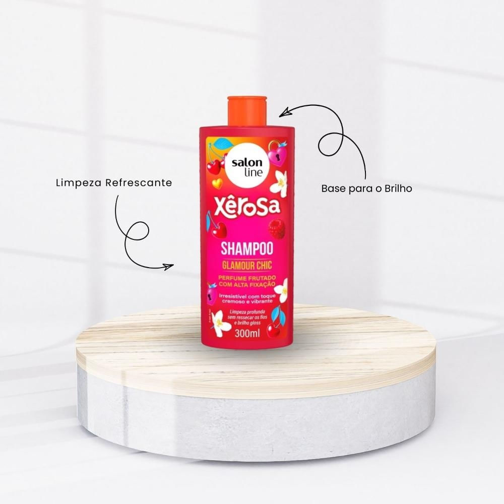 Kit Shampoo Condicionador Salon Line Xêrosa Glamour Chic - Época
