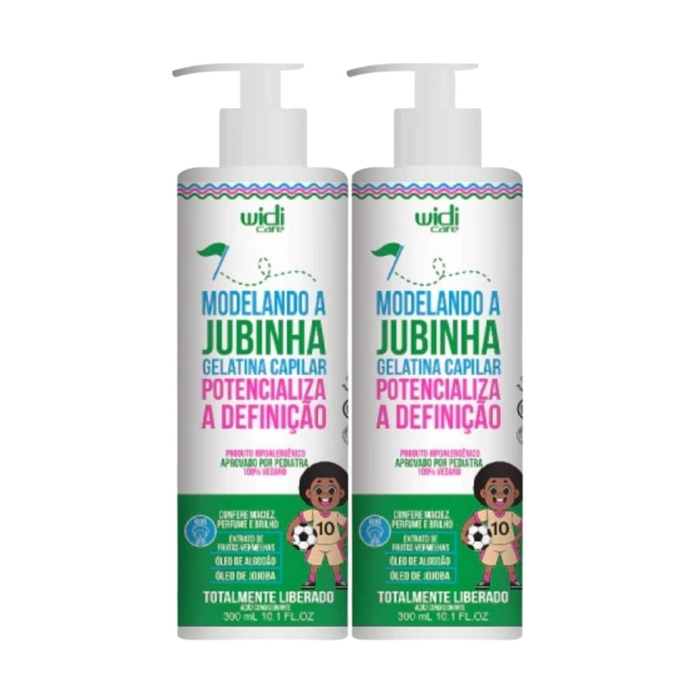 Kit Widi Care Modelando A Jubinha 2 Gelatina Capilar 300 g