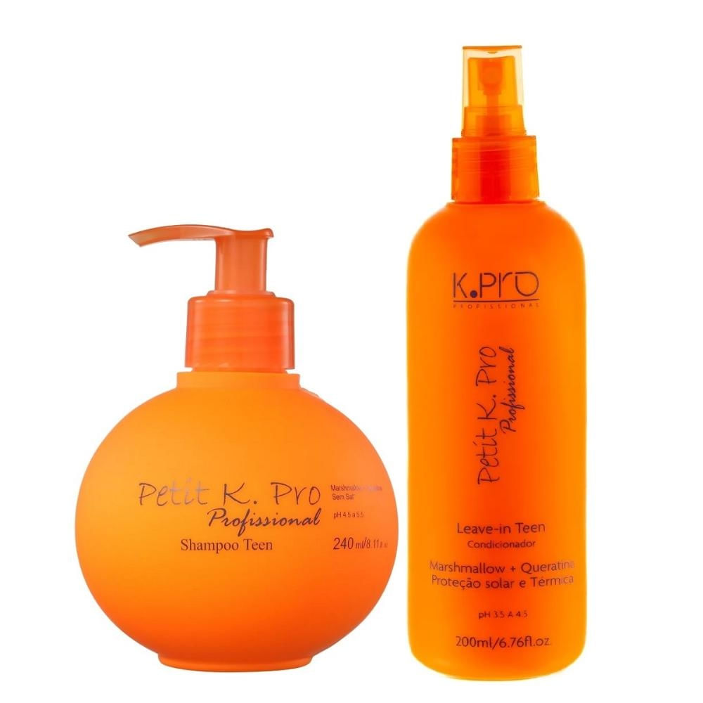 Kit K.Pro Petit - Shampoo 240ml + Leave-In Teen 220ml