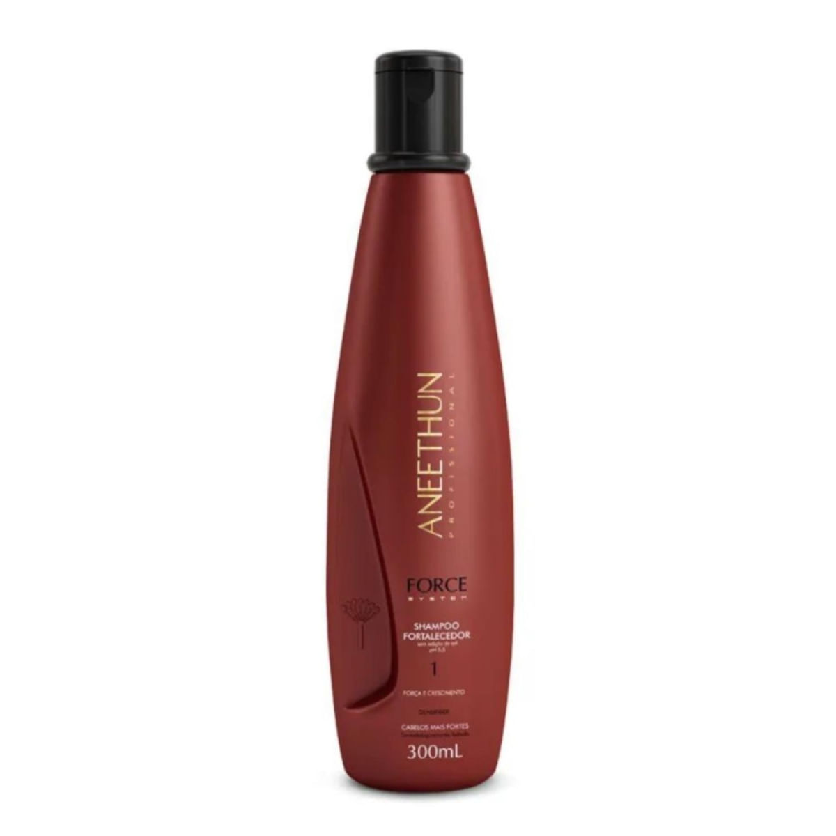 Shampoo Aneethun Force System 300ml Fortalecedor Força Anti Queda Crescimento