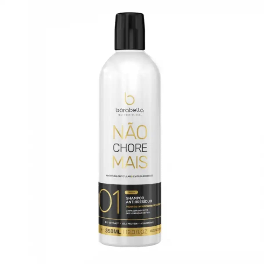 Shampoo Antirresíduo Nao Chore Borabella 350Ml
