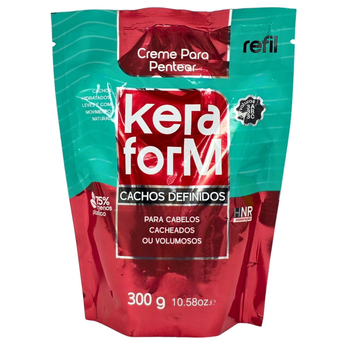 Creme Para Pentear Cachos Definidos Refil Keraform Skafe 300G