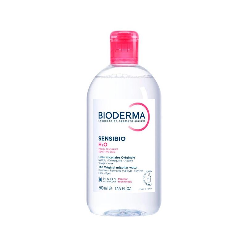 Bioderma Sensibio H2O Água Micelar Facial de Limpeza 500ml - Época