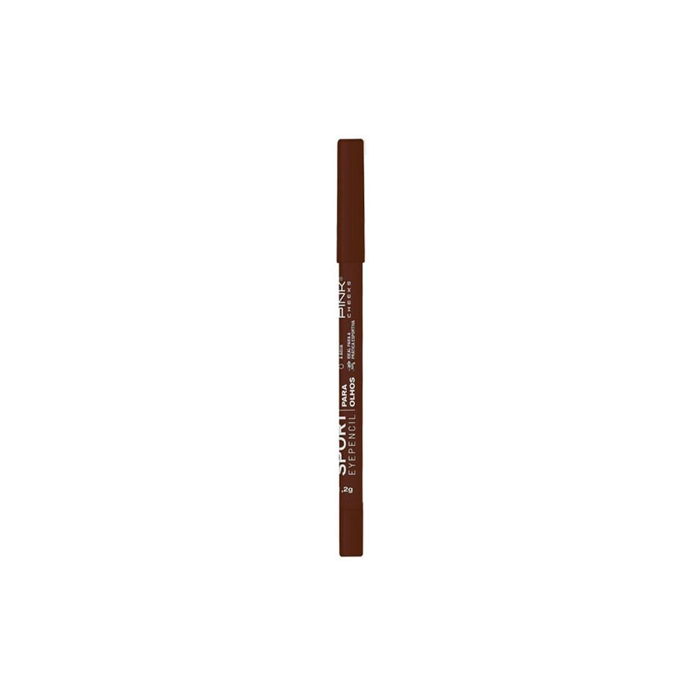 Pink Cheeks Sport Eyepencil Lápis de Olho À Prova D'Água e Suor Marrom 1,2g