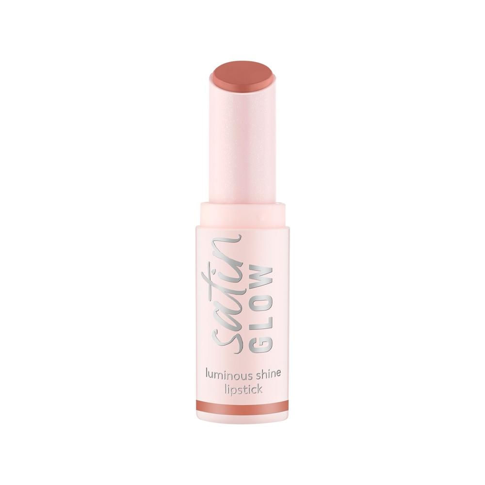 Essence Satin Glow Shine 01 Whole Latte Love Batom 3,5g