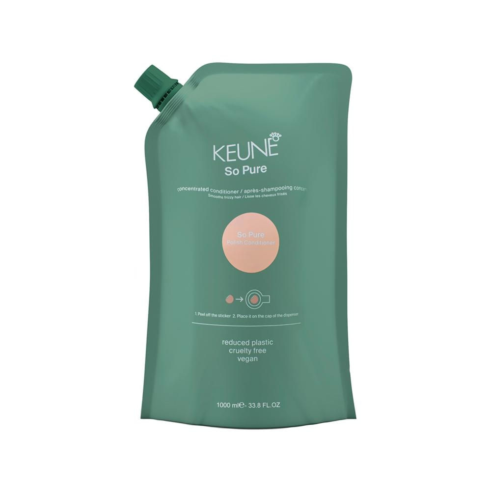 Keune So Pure Polish Condicionador 1000ml - Refil