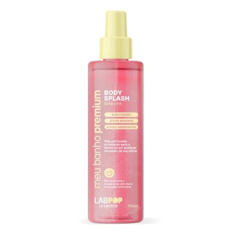 Body Splash Labotrat Labpop Pink Shimmer 190ml