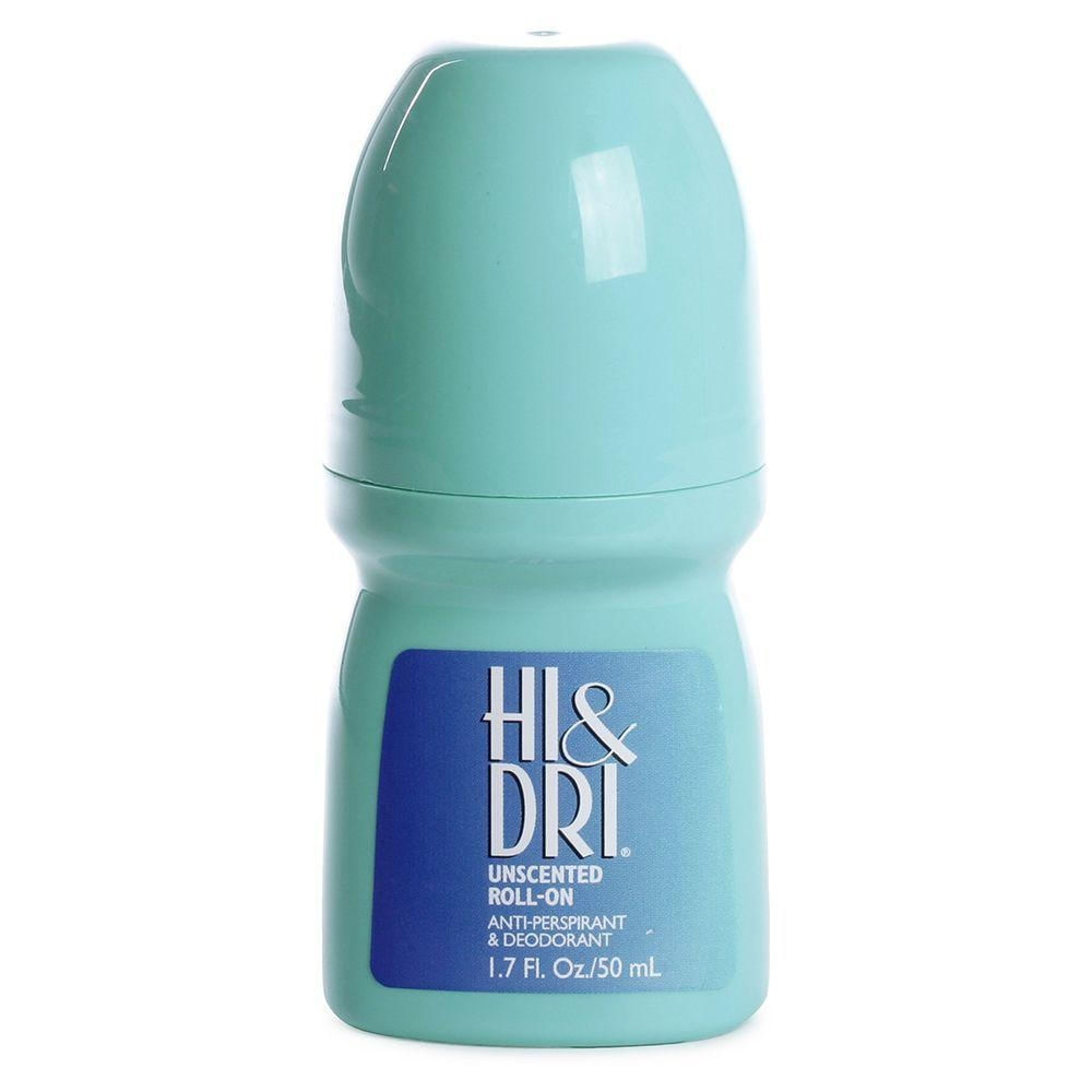 Desodorante Roll-On Hi & Dri Unscented 50ml
