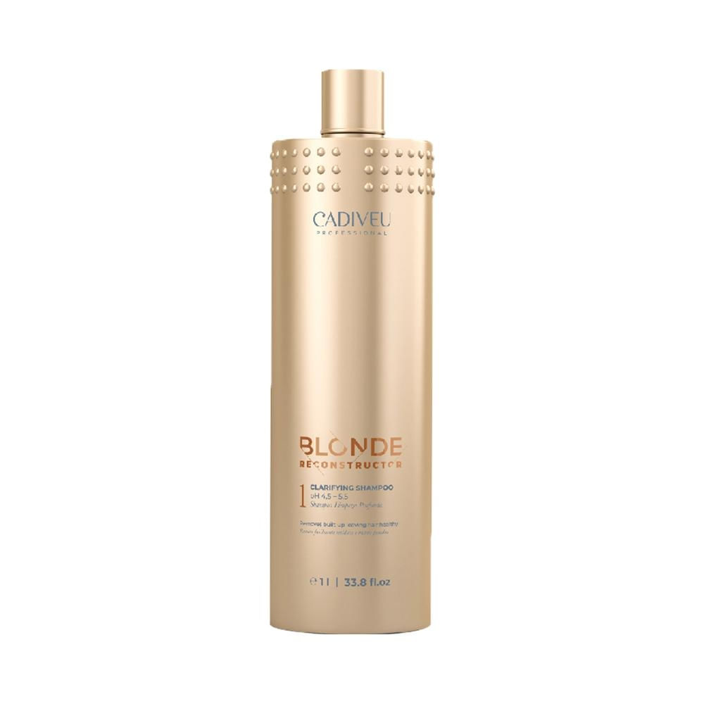 Cadiveu Blonde Reconstructor Shampoo Limpeza Profunda 1000ml