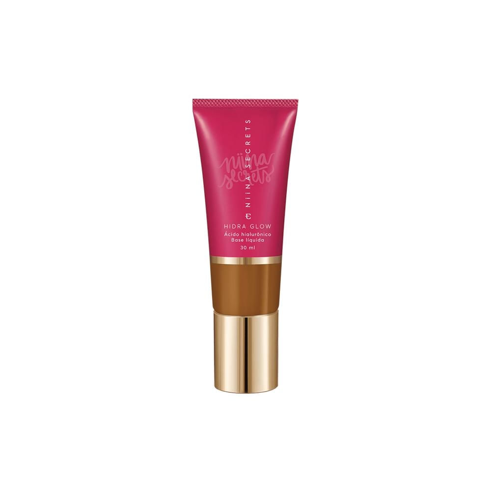 Eudora Niina Secrets Hidra Glow Base Líquida Natural 75 30ml