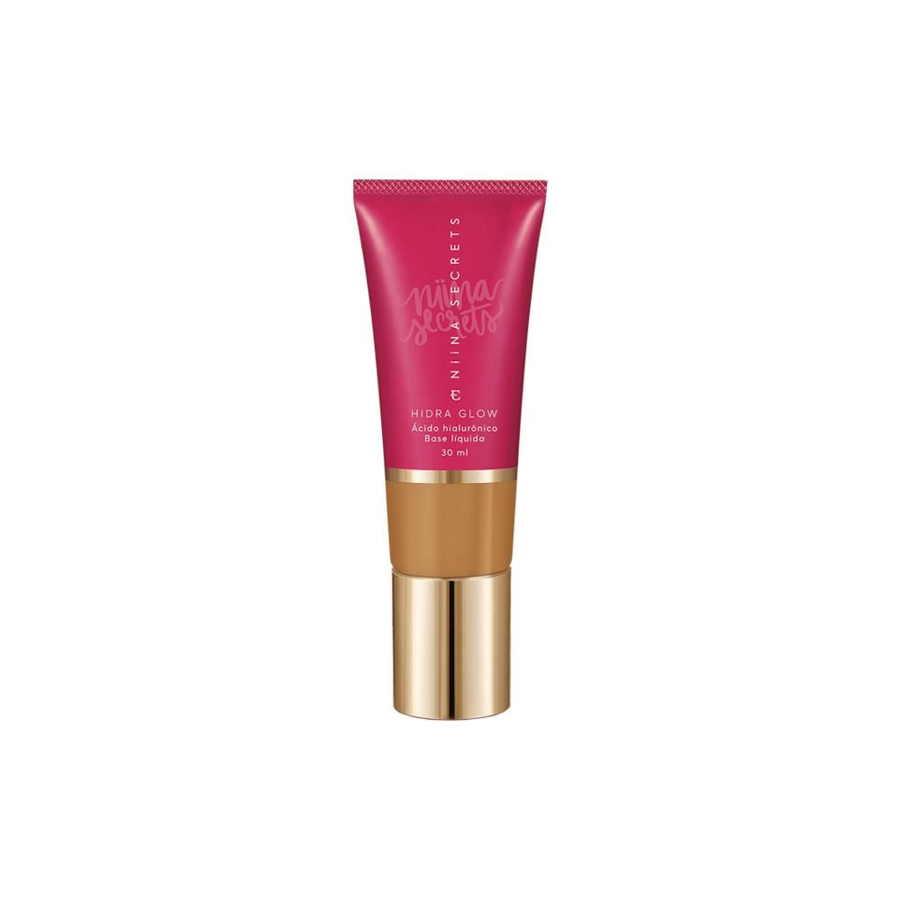 Eudora Niina Secrets Hidra Glow Base Líquida Natural 65 30ml