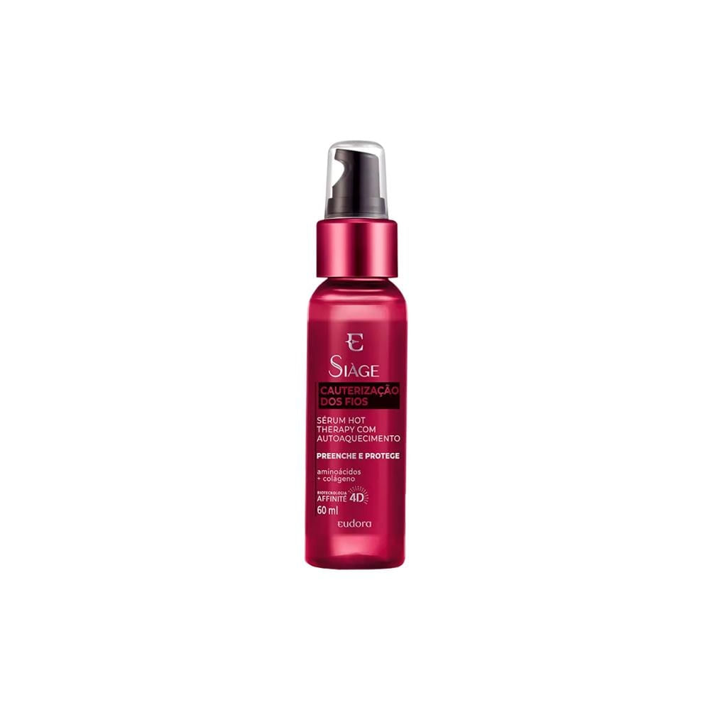 Eudora Siáge Hot Therapy Cauterização dos Fios Sérum 60ml