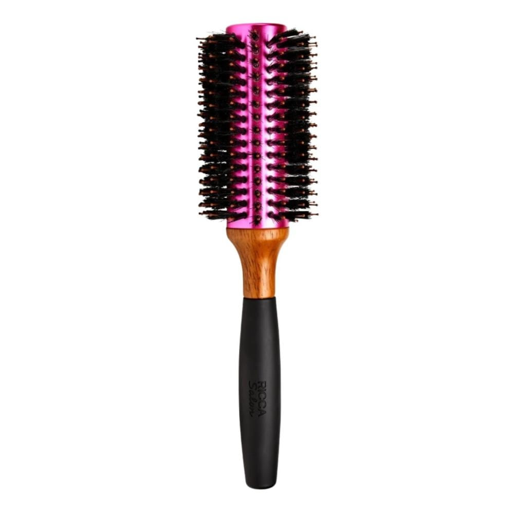 Escova de Madeira Ricca Salon Color Metal 36 Cód.291 Cores Diversas