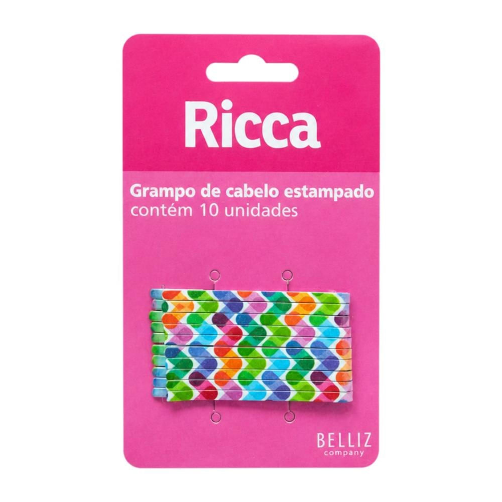 Grampo de Cabelo Ricca Style Connection Cód.1034