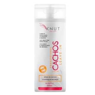 Knut Cachos Leave-In - 250ml Menor preço em Knut Cachos Leave-In - 250ml