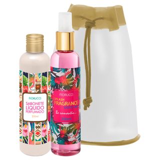 Fiorucci Splash Fragrance Exotic Chic Kit - Deo Colônia + Sabonete Líquido Menor preço em Fiorucci Splash Fragrance Exotic Chic Kit - Deo Colônia + Sabonete Líquido