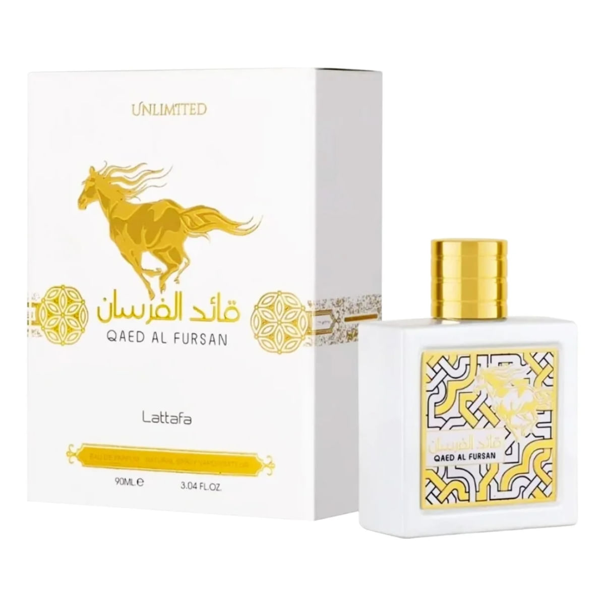 Lattafa - Qaed Al Fursan Unlimited - Unissex - EDP - 90ml