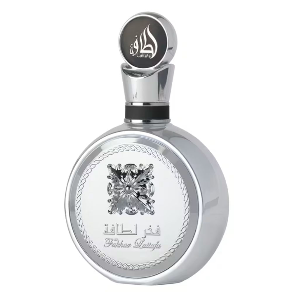 Fakhar Platin Lattafa Eau de Parfum Masculino-100 ml