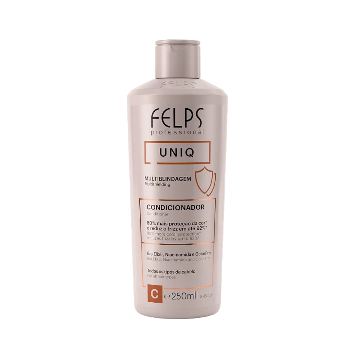 Uniq Condicinador 6 Em 1 250Ml - Felps