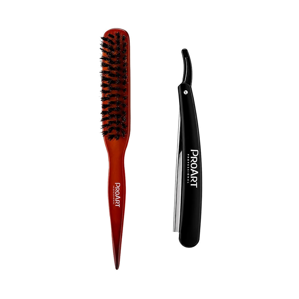 Kit Navalhete Plástico + Escova de Acabamento - ProArt