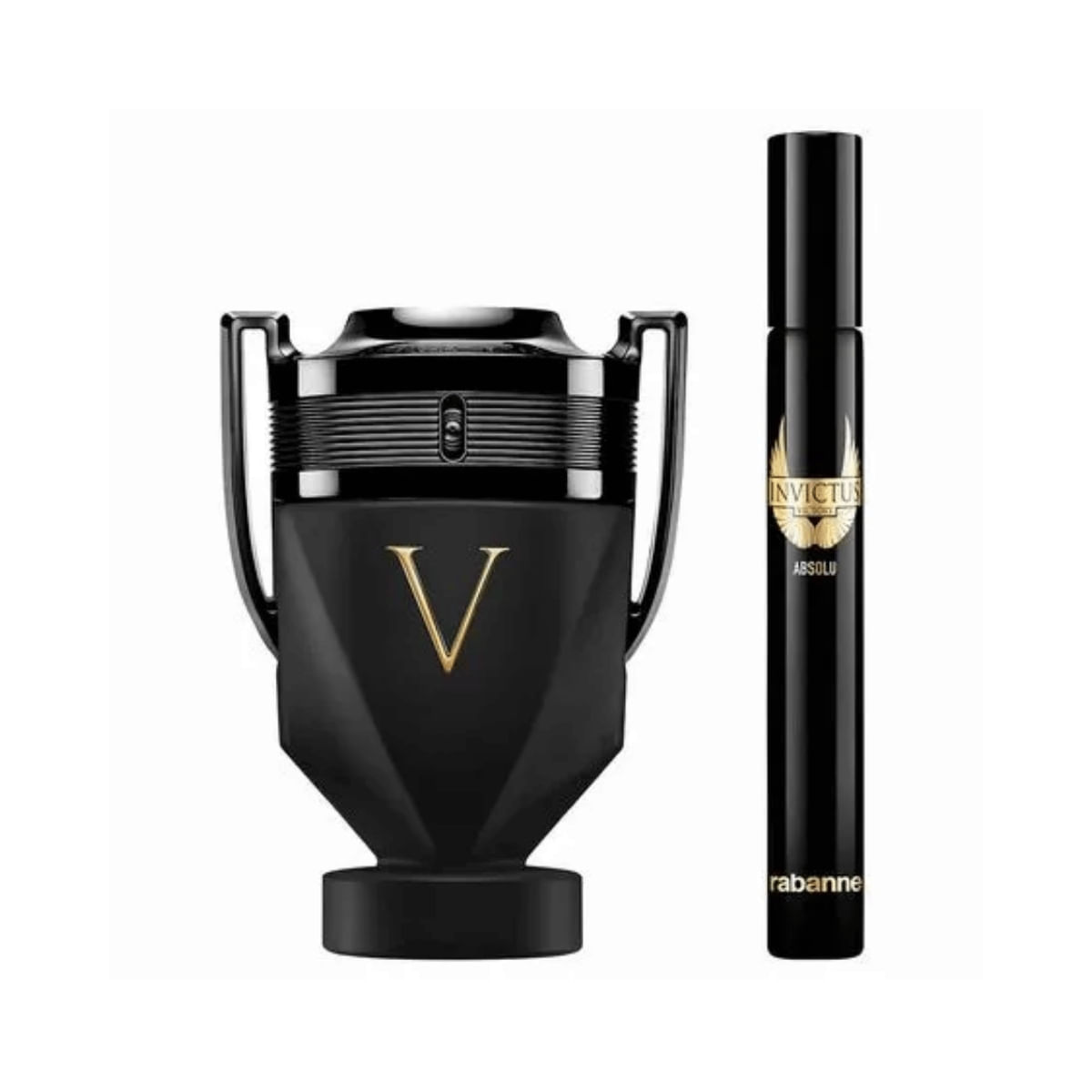 Paco Rabanne Kit Invictus Victory Absolu Parfum Intense Masc 50ml + Travel Size