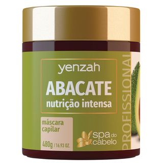 Máscara de Nutrição Intensa Yenzah - SPA do Cabelo Abacate - 480g Menor preço em Máscara de Nutrição Intensa Yenzah - SPA do Cabelo Abacate - 480g