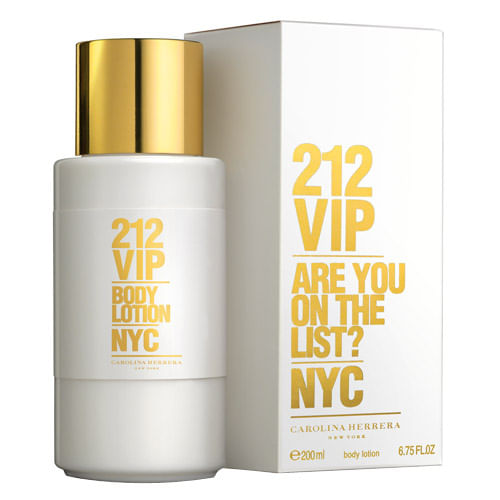 212 Vip Body Lotion Carolina Herrera - Loção Corporal - 200ml