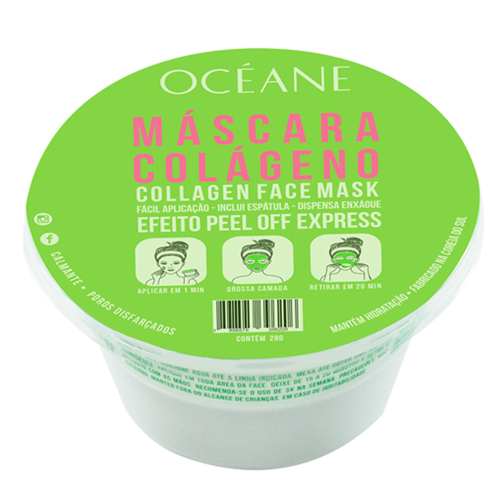 Máscara Facial - Colágeno