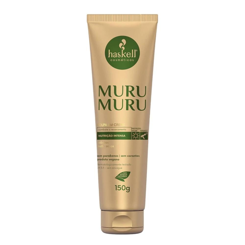 Haskell Murumuru Leave In em Polpa com Proteção Térmica 150g